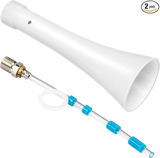 Nozzle Repair Kit for Car Cleaning Gun Parts Z-010 and Air Blow Out Tool Z-014 for, Includes CT-100 Plastic Cone, CT-101 Weighted Tube & CT-102 Washer Car Cleaning Tools (1 Set)
