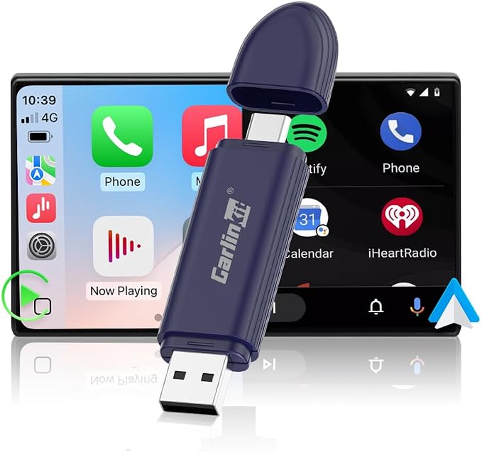 Carlinkit Mini SE Pro Wireless CarPlay Adapter, Wired to Wireless Converter for OEM Factory Wired CarPlay/Android Auto Cars, 5GHz WiFi Fast Connect with USB C/A Dual Port