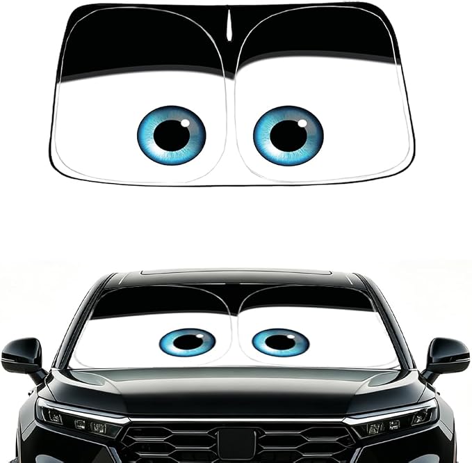Gven Windshield Sun Shade for Honda CRV 2023-2025 2026 Honda CR-V Accessories Car Shades Front Windshield Sunshades UV Heat Protector (Honda CRV)