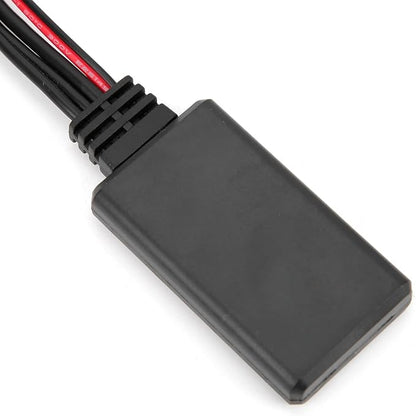 KIMISS DC 12V Car Audio Cable, Car Audio Music Adapter AUX Bluetooth 5.0 Adapter ABS Bluetooth AUX Cable for Goldwing GL1800