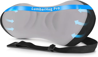 Lumbar Support Pillow for Office Chair - Lumbar Pillow for Car, Memory Foam Ergonomic Lumbar Support Pillow for Car Back Support for Office Chair Back Support Cushion