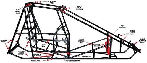 Eagle Outlaw Sprint Safety Bar Kit, LH/RH