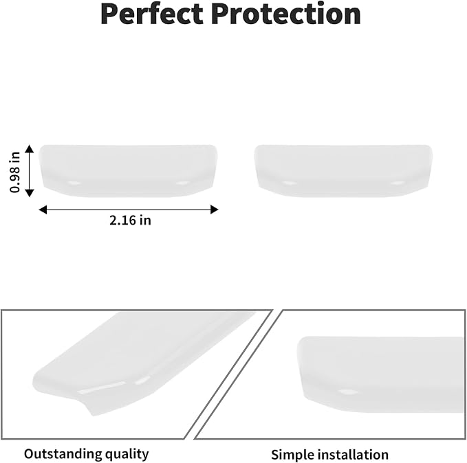 JWWY for Jeep JL Vent Air Outlet Adjustment Cover Trim Compatible with 2024-2025 Jeep Wrangler JL JLU Jeep Gladiator JT Interior Accessories 2pcs White