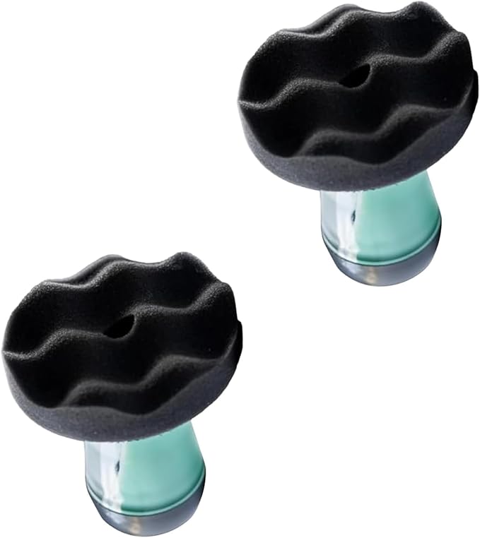 Tire Shines Applicator Sponge with Reservoirs Saves Tire Cleaner NonMess Foam Pad