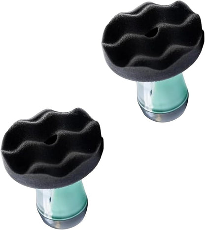 Tire Shines Applicator Sponge with Reservoirs Saves Tire Cleaner NonMess Foam Pad