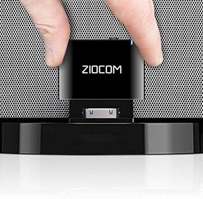 ZIOCOM 30 Pin Bluetooth Adapter Receiver for Bose iPod iPhone SoundDock and Other 30 pin Dock Speakers with 3.5mm Aux Cable(Not for Car and Motorcycles)
