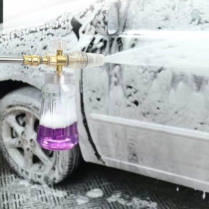 Foam Cannon for Pressure Washer, FENGPAI Foam Cannon with 1/4 Inch Quick Connector, Soap Dispenser for Car Washing with Adjustable Thick Foam