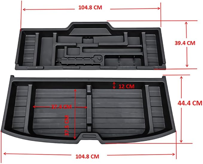 Trunk Custom-Fit Organizer for 2023-2026 Honda CR-V, SUV Insert Cargo Rear Hatch Storage Box for CRV EX LX EX-L Touring Turbo Plus Sport Accessories
