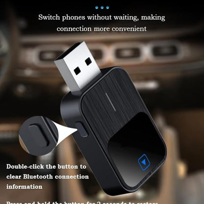 Compatibility with Wireless Android Auto Adapter for Honda HR-V 2019-2025,Converts Wired to Stable Connection Mini Size Accessories(Android 11+ Only),A