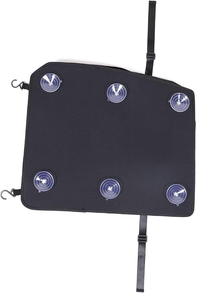 Car Sunroof Organizer Bag Compatible with 2024 2025 2026 Hummer EV Hardtop Roof Panel Storage Bag Waterproof Foldable Multi-Function Car Rooftop Carrier Storage Bags (Rear Top Roof Glass-Left)