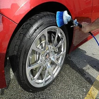 Swabby 1 Gallon Tire Dressing Tank | Keep Tires Clean & Glistening (With 6" Brush)