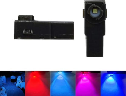 Ambient Light Central Console Box Footwell Glove Box Light for Toyota Corolla NX RX Subaru SAI RAV etc. (WHITE)