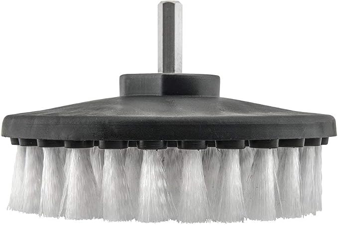 Chemical Guys Acc_201_Brush_S Gray 1 Pack Carpet Brush with Drill Attachment, Light Duty