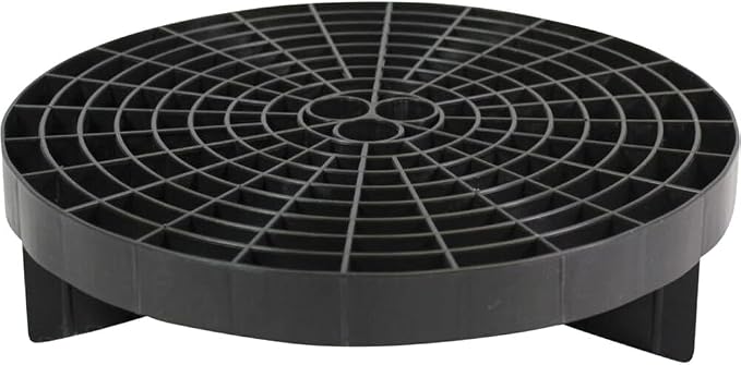 HI-TECH Guard Insert for Car Wash Buckets – Traps Dirt & Debris to Prevent Swirls – Durable Plastic Fits 5 Gallon Buckets – 10.4"x2.5"