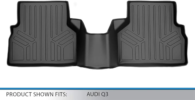MAXLINER Floor Mats 2nd Row Liner for 2015-2018 Audi Q3