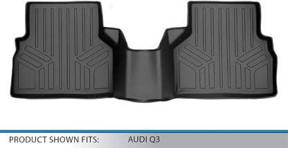 MAXLINER Floor Mats 2nd Row Liner for 2015-2018 Audi Q3