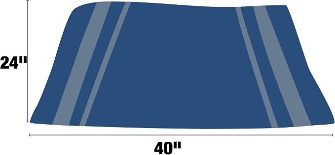 XL Car Drying Towel, 1300 GSM Professional Car Towel with Double Twisted Loop, Car Drying Towels Extra Large Super Absorbent, Microfiber Drying Towels for Cars, Trucks, SUVs - 40"x24", Navy