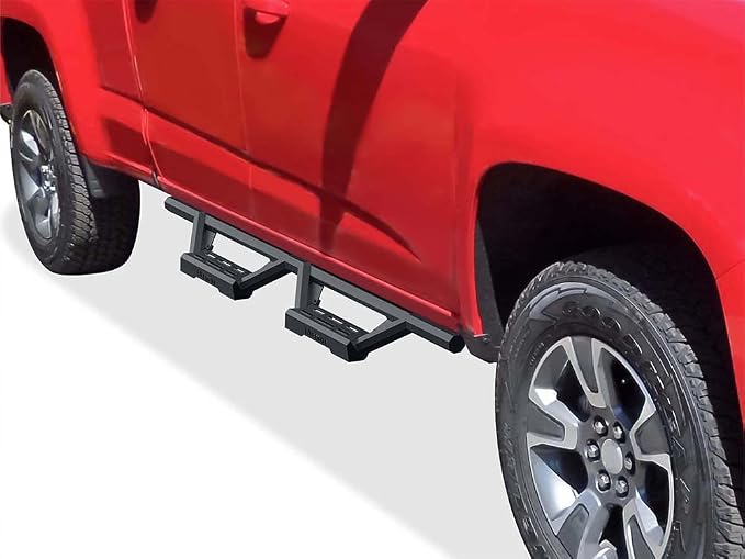 APS Drop Steps Running Boards Compatible with Chevy Colorado GMC Canyon 2015-2026 Crew Cab | Stainless Steel Side Steps Nerf Bars | Anti-Slip | 500lbs Capacity | 5-Year Warranty