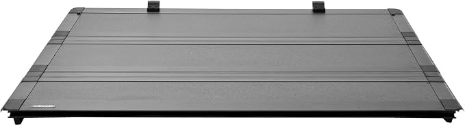 VEVOR Hard Tri-Fold Truck Bed Tonneau Cover, Compatible with 2021-2025 Ford F-150 (Incl. Raptor/Lightning) 5.5 ft (67.1 in) Bed, Waterproof Low-Profile Folding Cover with Aluminum Alloy Support Bar