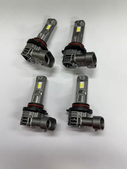 SEALIGHT 9005 9006 Bulbs with 80000LM Super Bright,6500K White Light, 1:1Mini Design Fog Light Bulbs,3 Mins Plug-N-Play, Pack of 4 9005 9006 Bulbs