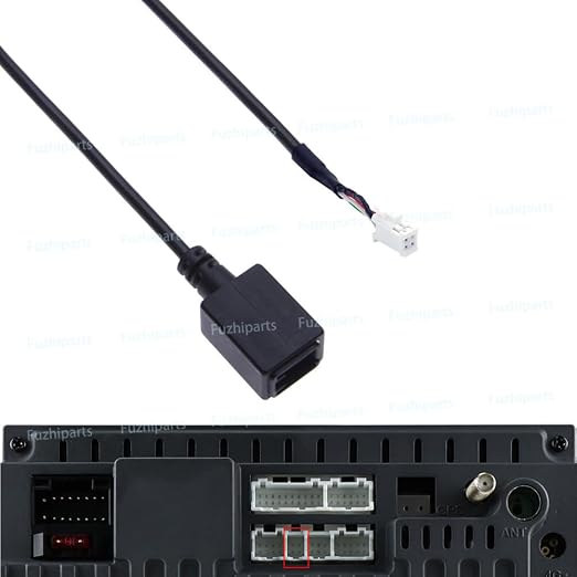4Pin Car USB Adapter Plug Connector Cable for Subaru Impreza Outback Suzuki Vitara SX4 Retain Original USB for Android Radio