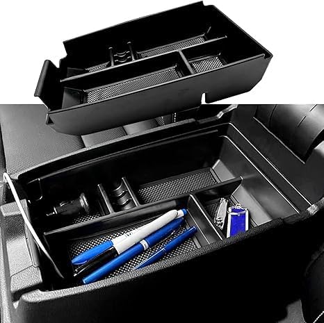 Center Console Organizer Interior Storage Box Fits for Ford Escape 2020 2021 2022 2023 2024 2025 2026 and 2021 2022 2023 2024 2025 2026 Bronco Sport Accessories