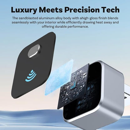 Upgraded Wireless CarPlay Adapter for Nissan Rogue Sport 2019-2022, Mini Wired to Wireless Box, Plug and Play, Compatible with Apple and Android