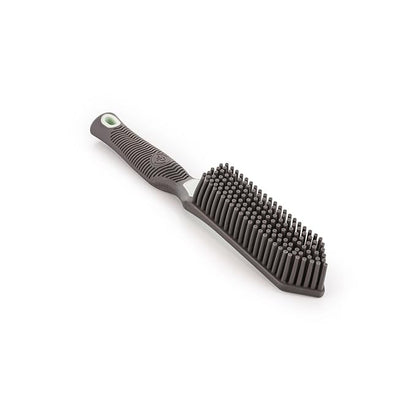 Detail Factory Pet Hair Brush for Car Interior, Rubber Bristle Fur Remover for Carpet, Upholstery, Seats, Cargo Areas & Pet Beds, Light Green