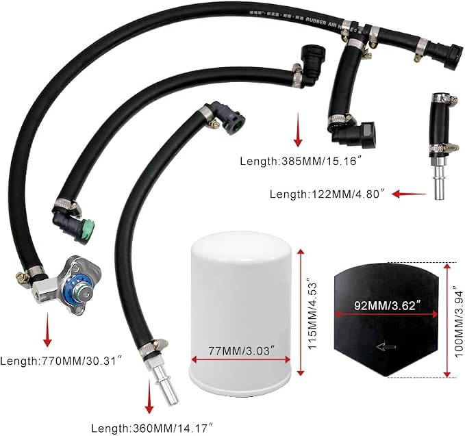 CP4-6.7F-BP-G2.1 Disaster Prevention Bypass Kit Compatible with 2011-2022 Ford F250 F350 F450 F550 6.7L Powerstroke Diesel