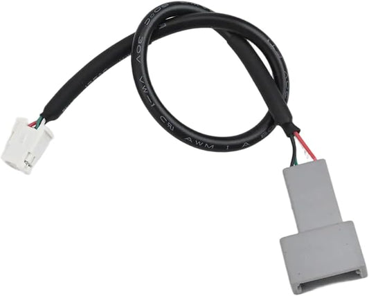 USB 2.0 To 4 Pin Audio Interface Cable For Hyundai For Kia For Vehicles, Black ABS Adapter For Android Multimedia Connectivity, 20 Cm(4pin)