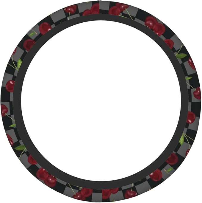 Red Cherry Steering Wheel Cover Car Accessories