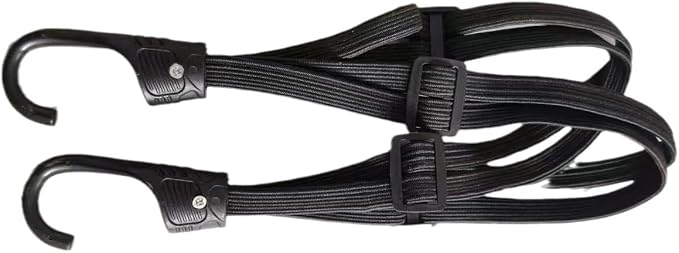 MAMIKO Cargo Net and Wagon Straps for Collapsible Folding Outdoor Utility Wagon, Garden Cart, Folding Trolley Cart, Beach Cart (Combo Package)