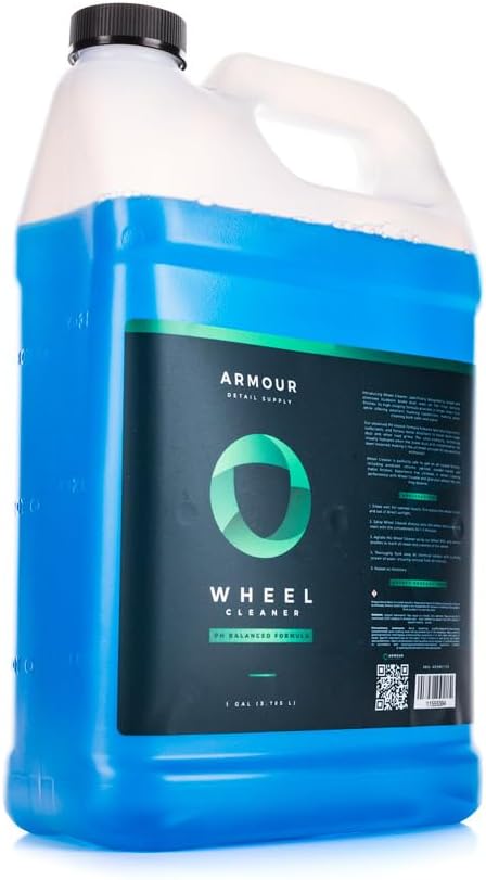 Armour Detail Supply - Wheel Cleaner - pH Neutral, Color-Changing Formula for Safe Brake Dust Removal – High-Cling Foam, Safe on All Finishes - 128oz