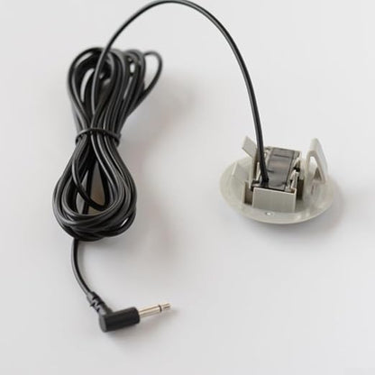 3.5MM External Microphone Audio Cable Car Stereo Wired Mic Adapter Extension Cord 300CM Compatible with Android Radio System
