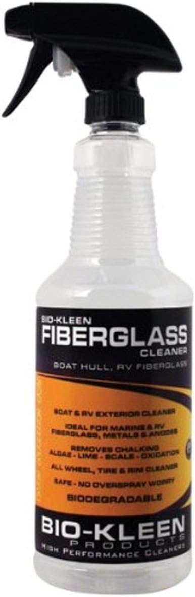 Biokleen Fiberglass Cleaner M00605 ,Clear