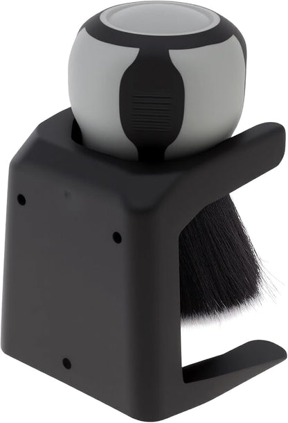 ChgImposs Detail Brushes Car Detailing, Tire Shine Brush, Automotive Interior Dusting Brush with Storage Rack, Covers Clean Large Area Inside or Outside Vehicles