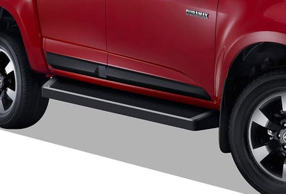 APS Black Running Boards Style Compatible with Chevy Colorado GMC Canyon 2015-2026 Crew Cab (Nerf Bars Side Steps Side Bars)
