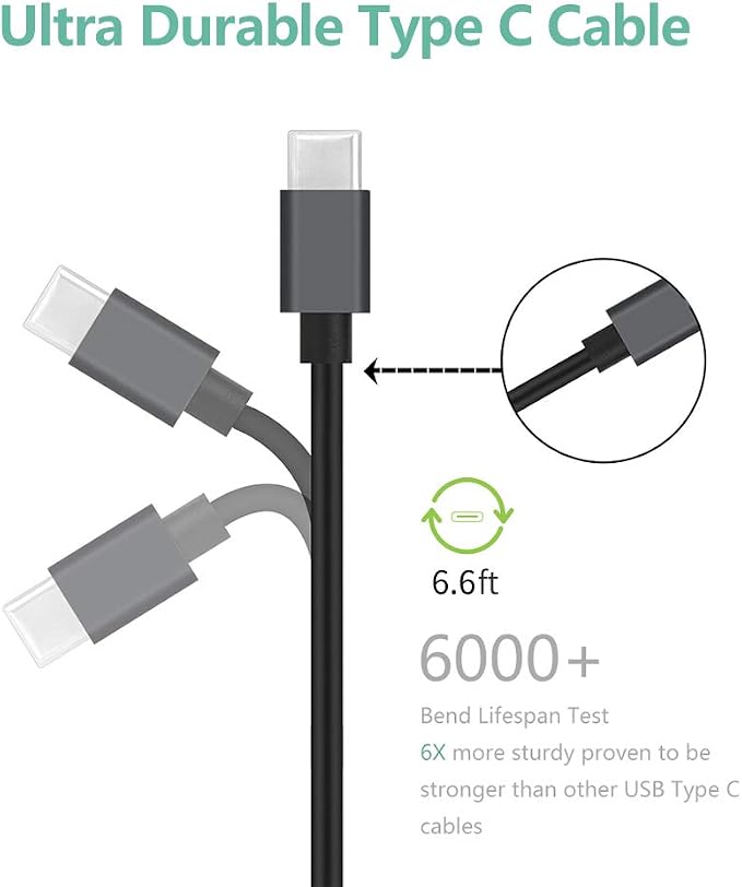 Rapid USB C Car Charger, Compatible for Samsung Galaxy S26/S25 Plus/Ultra/S24/S23/S22/S21/Note 20/10/S20/S10+/S9/A56/A36/A50/A70, Quick Charge 3.0 Dual USB 18W Fast Car Charger+ Type C Cable 6.6ft