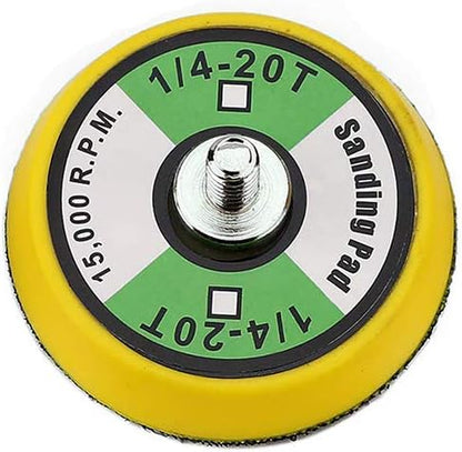 5Pcs 2-Inch Hook Backing Plate for Sanders or Polishers, 1/4"-20 Thread | 15,000 RPM