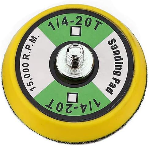 5Pcs 2-Inch Hook Backing Plate for Sanders or Polishers, 1/4"-20 Thread | 15,000 RPM