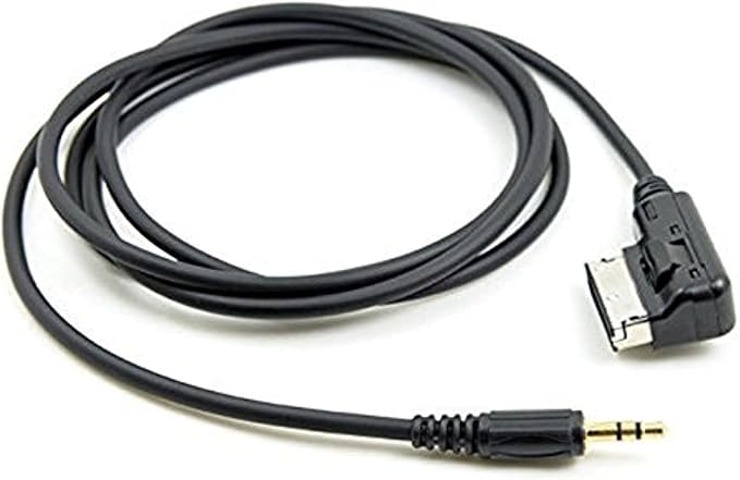 HAIN Media In AMI MDI to Stereo 3.5mm Audio Aux Adapter Cable for Car Mercedes Benz