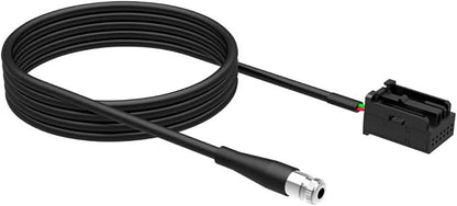 3.5mm AUX Cable Compatible with BMW E85 Z4 E39 E53 X3 X5 Mini Cooper, in-Car Female Audio Adapter Extension Cord, Plug and Play Car Stereo Input