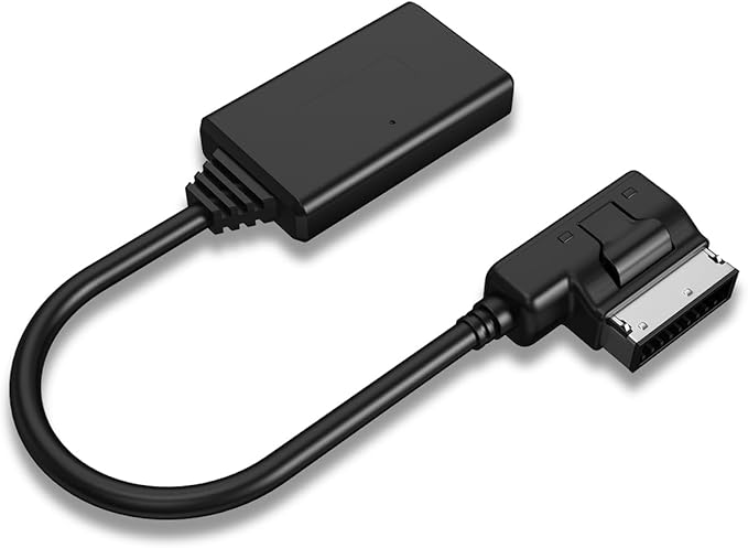 Bluetooth Audio Adapter for Mercedes-Benz, Wireless Music Receiver Connect to OEM Media Interface & AUX Port, HiFi Sound Compatible with iPhone & Android Smartphones