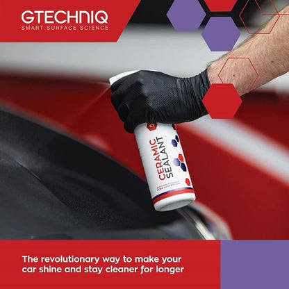 Gtechniq C2 Ceramic Sealant for Cars 16.9 fl oz | Quick Spray-On Paint Protection, Hydrophobic Barrier Repels Dirt & Water, Long-Lasting Gloss & Easy Application