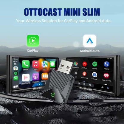 Carplay Wireless Adapter for Toyota Rav4 2019-2024, Fast Auto-Connect, Stable Connection, Wired to Wireless Adapter, No Latency,Silver