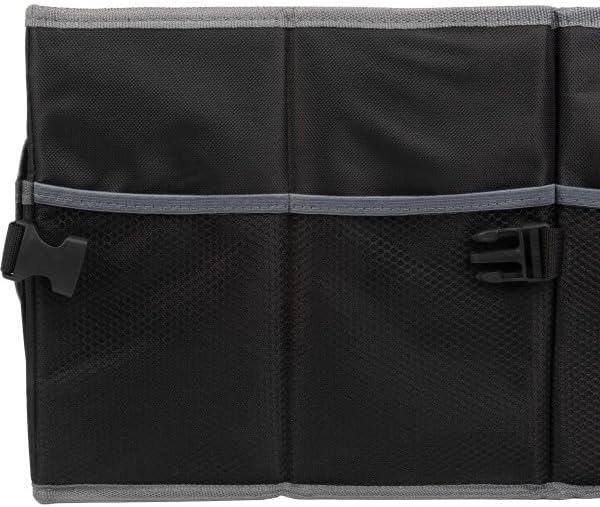 Stalwart Car Organizer - Collapsible Car Storage Box - Trunk Organizer for SUV, Truck, or Sedan with Waterproof Bottom Liner