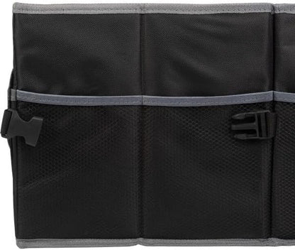 Stalwart Car Organizer - Collapsible Car Storage Box - Trunk Organizer for SUV, Truck, or Sedan with Waterproof Bottom Liner