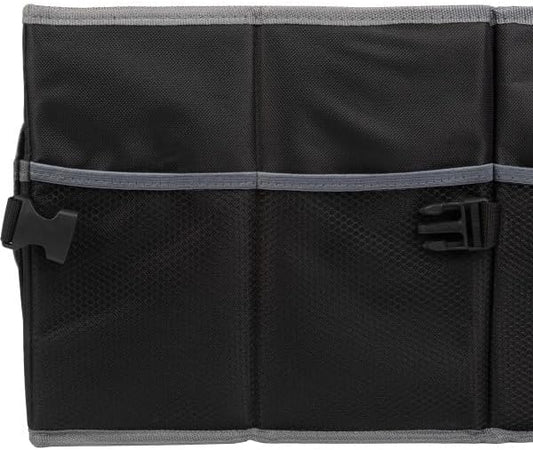 Stalwart Car Organizer - Collapsible Car Storage Box - Trunk Organizer for SUV, Truck, or Sedan with Waterproof Bottom Liner