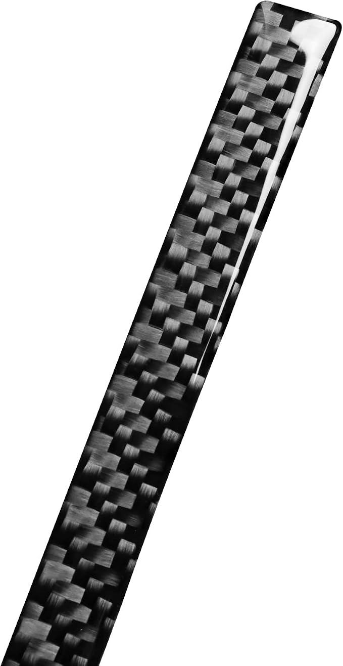 Real Carbon Fiber Fit for Chevy Silverado/GMC Sierra 1500 2014-2018 for 2500/3500HD 2015-2019 Car Center Console Water Cup Holder Decor Strip Trim Decals Sticker Auto Interior Accessories Cover Black