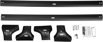 260lbs Lockable Roof Rack Cross Bars Compatible with Toyota Corolla 2022-2025 (with Flush Side Rails), Heavy Duty Aluminum Roof Rails Crossbars Rooftop Luggage Racks for Corolla 2022 2023 2024 2025